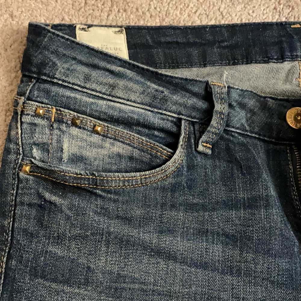 ZARA trafaluc jeans the rebel skinny fit pants jeans denim 6 iso - Picture 6 of 15